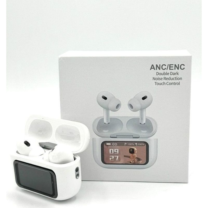 GENERICO - Auriculares inalámbricos Bluetooth ANCENC doble reducción de ruido oscuro y control táctil