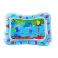 Alfombra de agua juego para bebes Inflable-Modelo de ballena