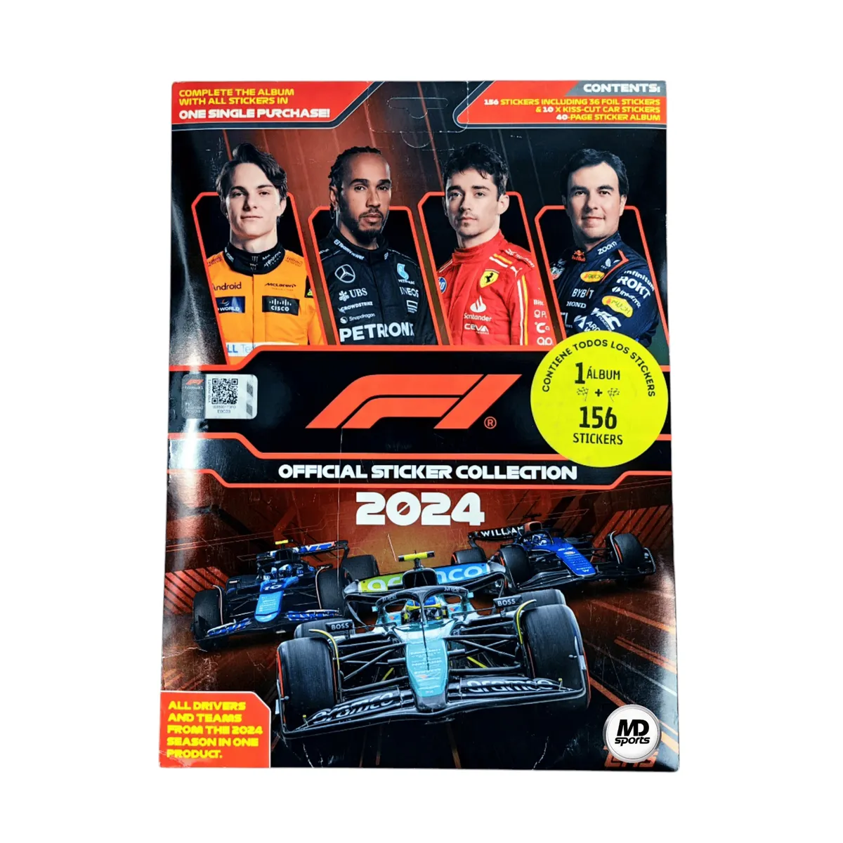 FORMULA 1 - Album Topps Formula 1 Temporada 2024 Completo Vers. Inglesa