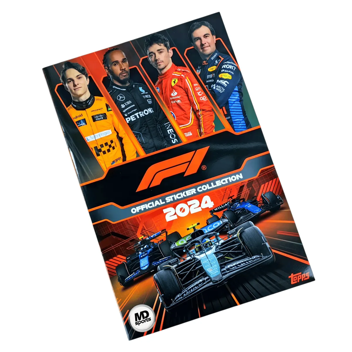 FORMULA 1 - Album Topps Formula 1 Temporada 2024 Completo Vers. Inglesa