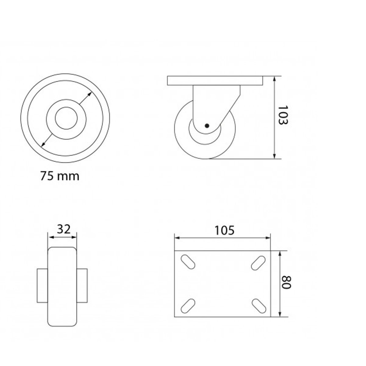 RUEDA PARA CARRETILLA NEUMATICA 350MM X 8, marca GENERICO - Foto Principal