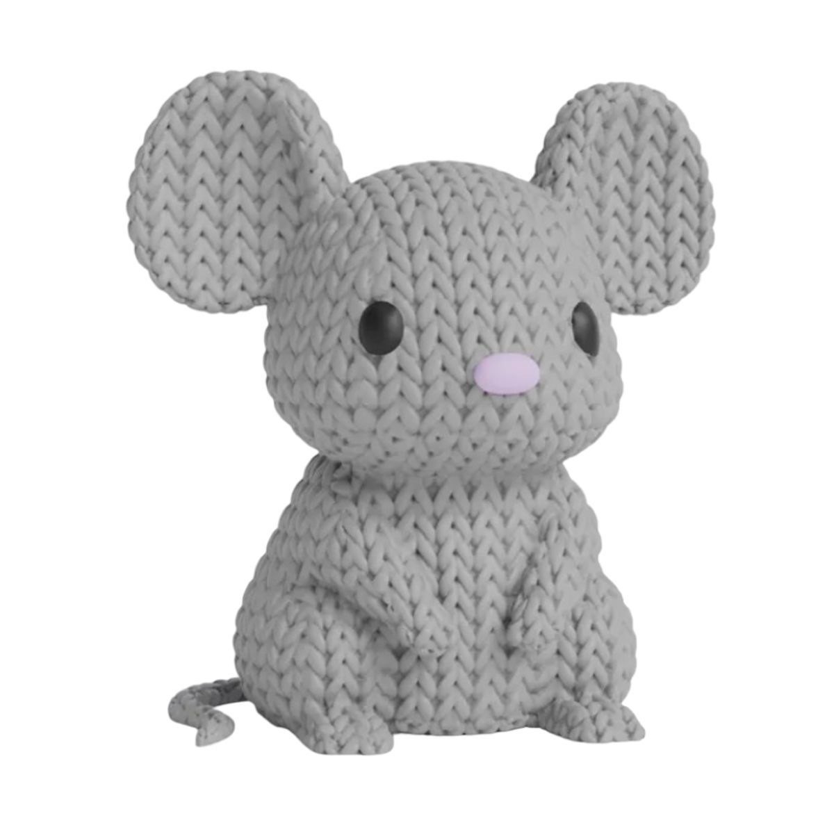 GENERICO - Mini Figura - Ratón Estilo Tejido