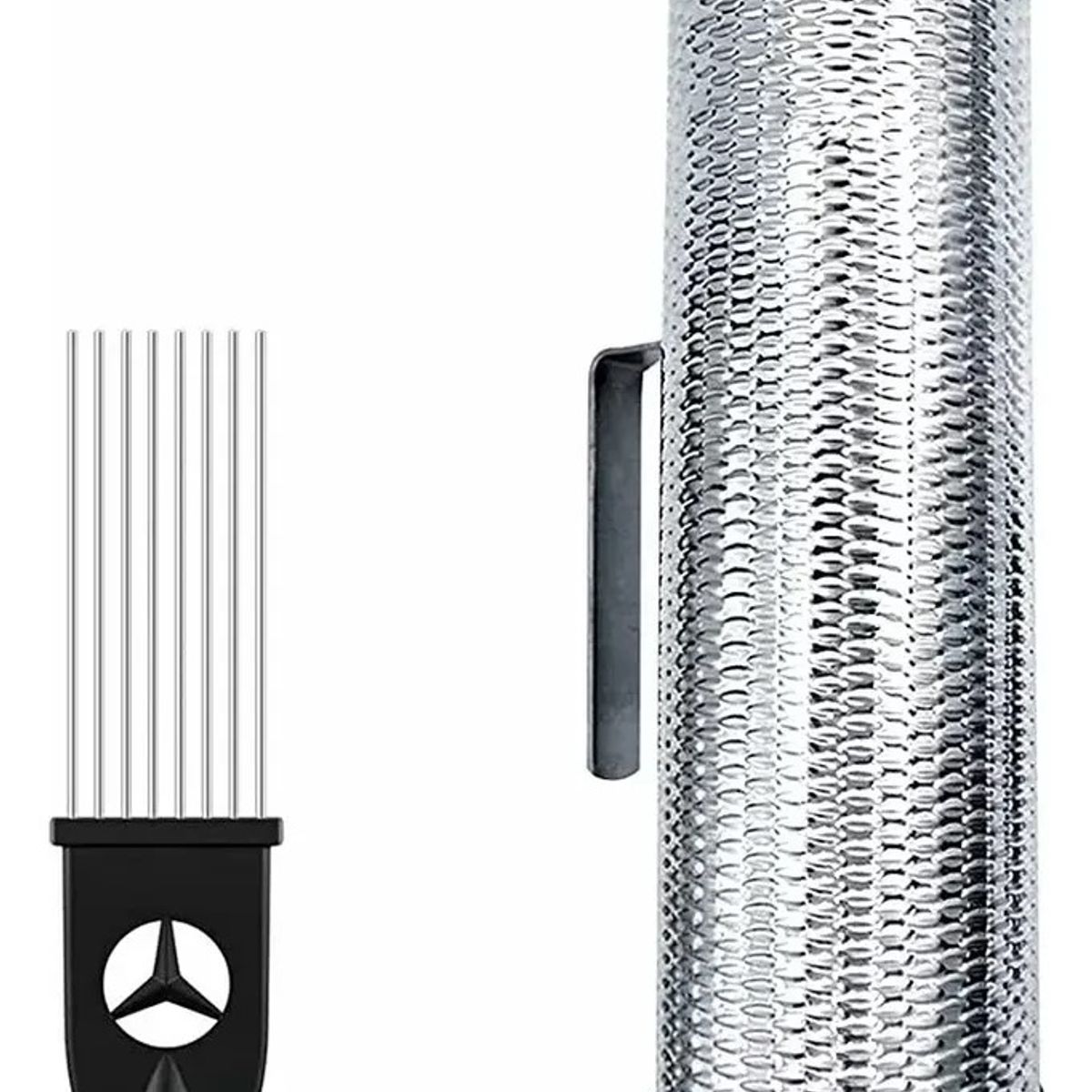 GENERICO - Guiro Torpedo Metalico Con Peine Rmx