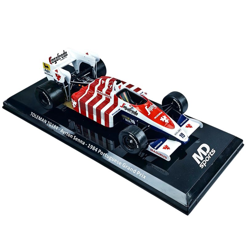 FORMULA 1 - Auto Formula 1 Tg184 Gp Portugal 1984 Ayrton Senna Esc 1:24
