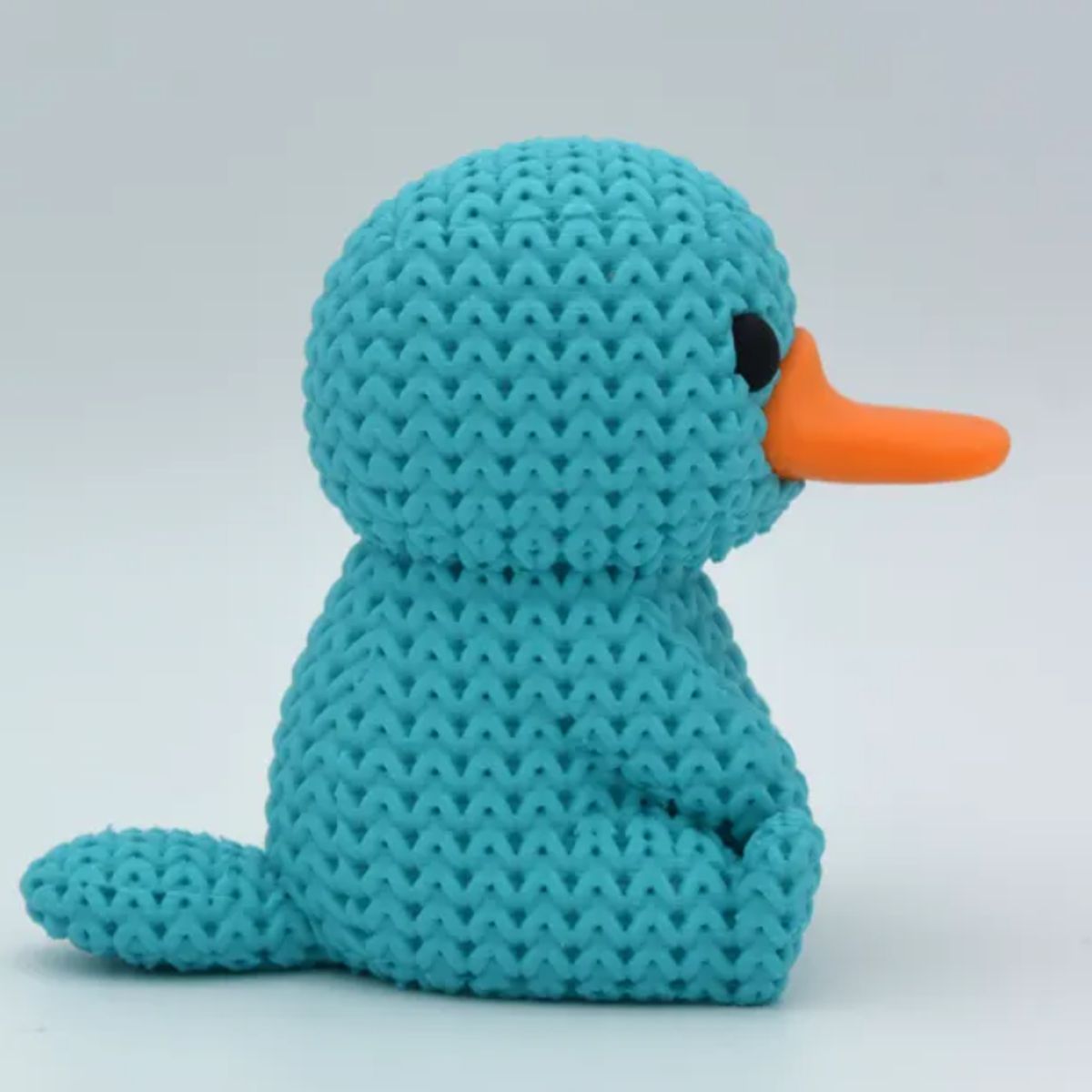 GENERICO - Mini Figura - Ornitorrinco Estilo Tejido