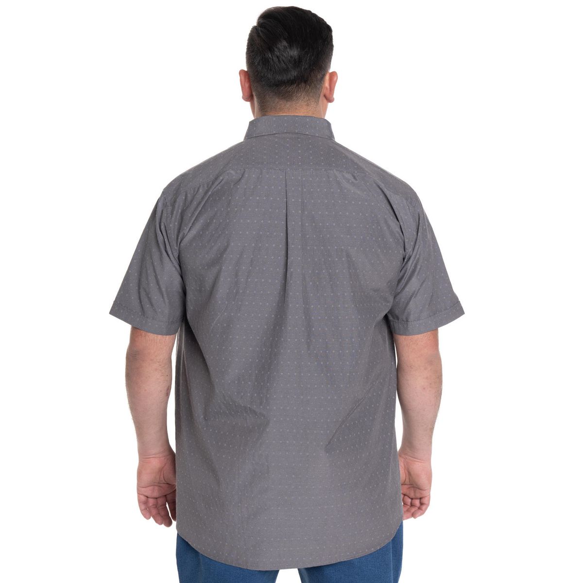 KOTTING - CAMISA HOMBRE MANGA CORTA DOBBY SPORT CUELLO SEMI ITALIANO