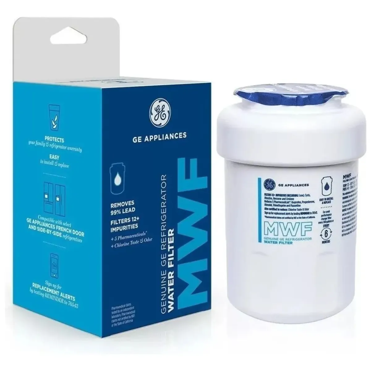 GENERICO - Filtro Refrigerador General Electric Original Mwf O Gwf