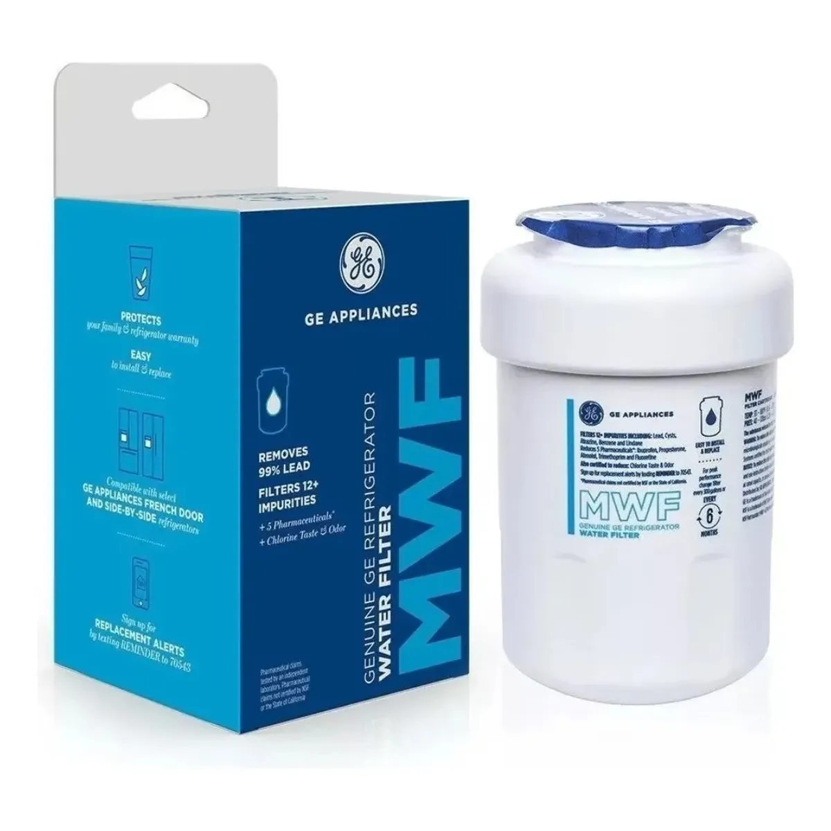 GENERICO - Filtro Refrigerador General Electric Original Mwf O Gwf