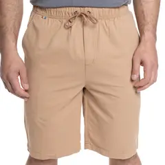 TRUVAL - BERMUDA HOMBRE JOGGER PRETINA ELASTICADA