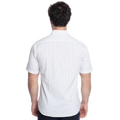 Imagen 2 del producto CAMISA HOMBRE MANGA CORTA ESTAMPADA OXFORD