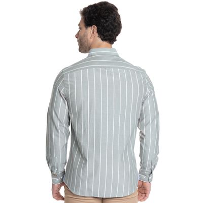 Imagen 2 del producto CAMISA HOMBRE MANGA LARGA OXFORD LISTADA