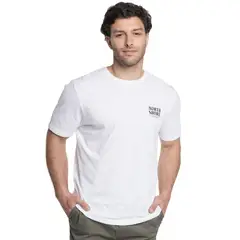 TRUVAL - POLERA HOMBRE CUELLO REDONDO ESTAMPADO ESPALDA
