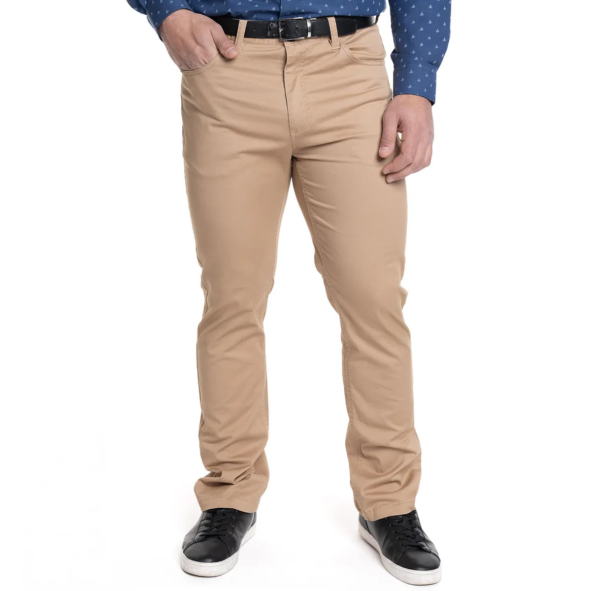 TRUVAL - PANTALÓN HOMBRE 5 BOLSILLOS SPANDEX TRUVAL