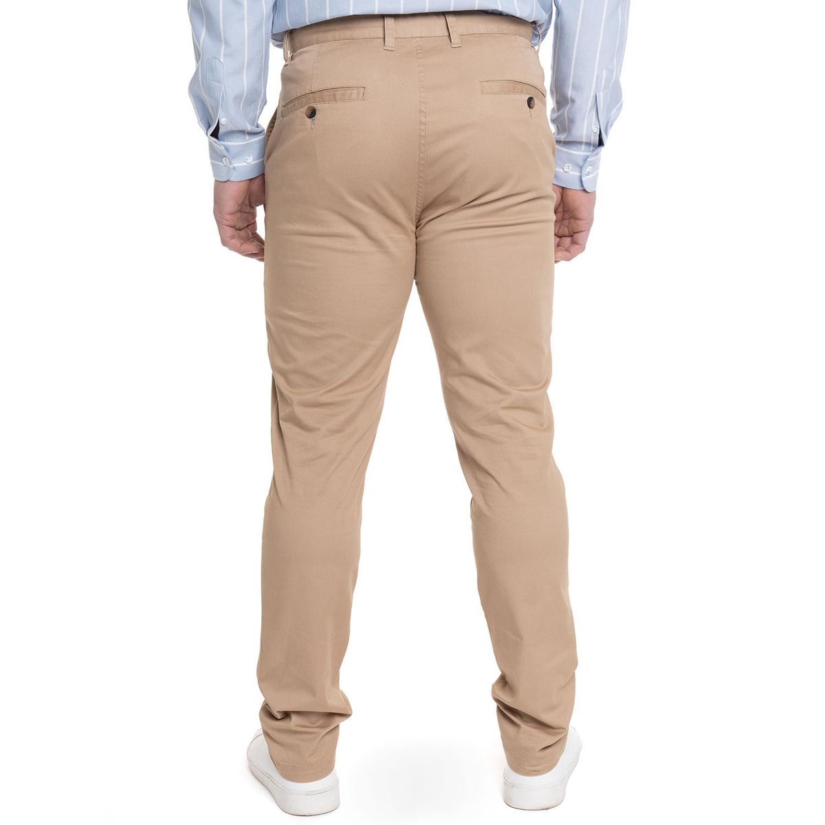TRUVAL - PANTALÓN HOMBRE FRENTE PLANO SPANDEX TRUVAL