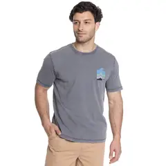 TRUVAL - POLERA HOMBRE LOGO MODA CUELLO REDONDO