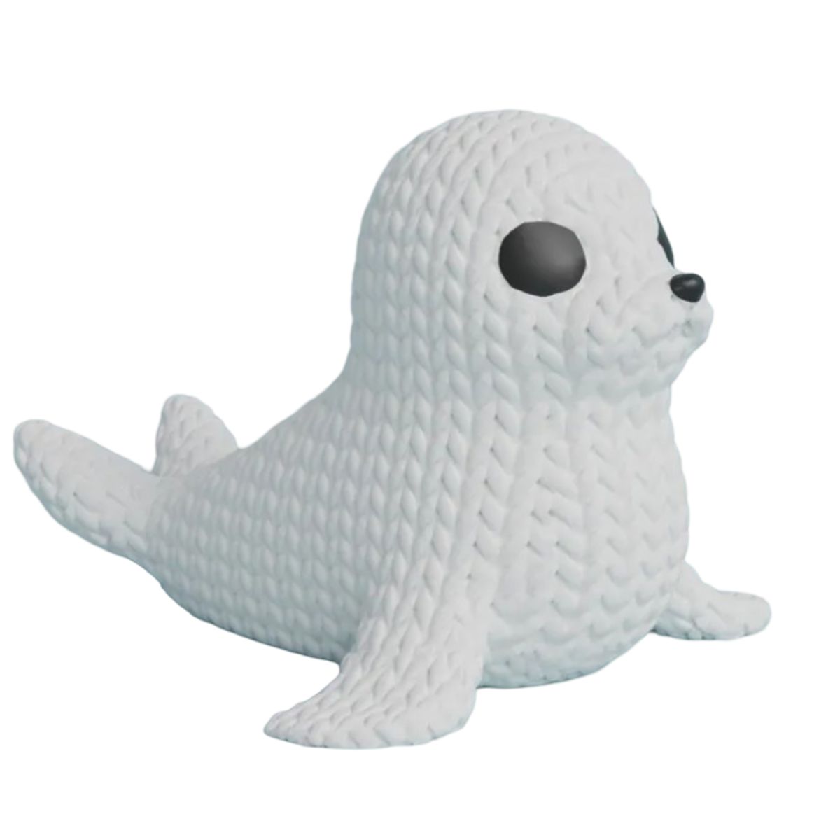 GENERICO - Mini Figura - Foca Estilo Tejido