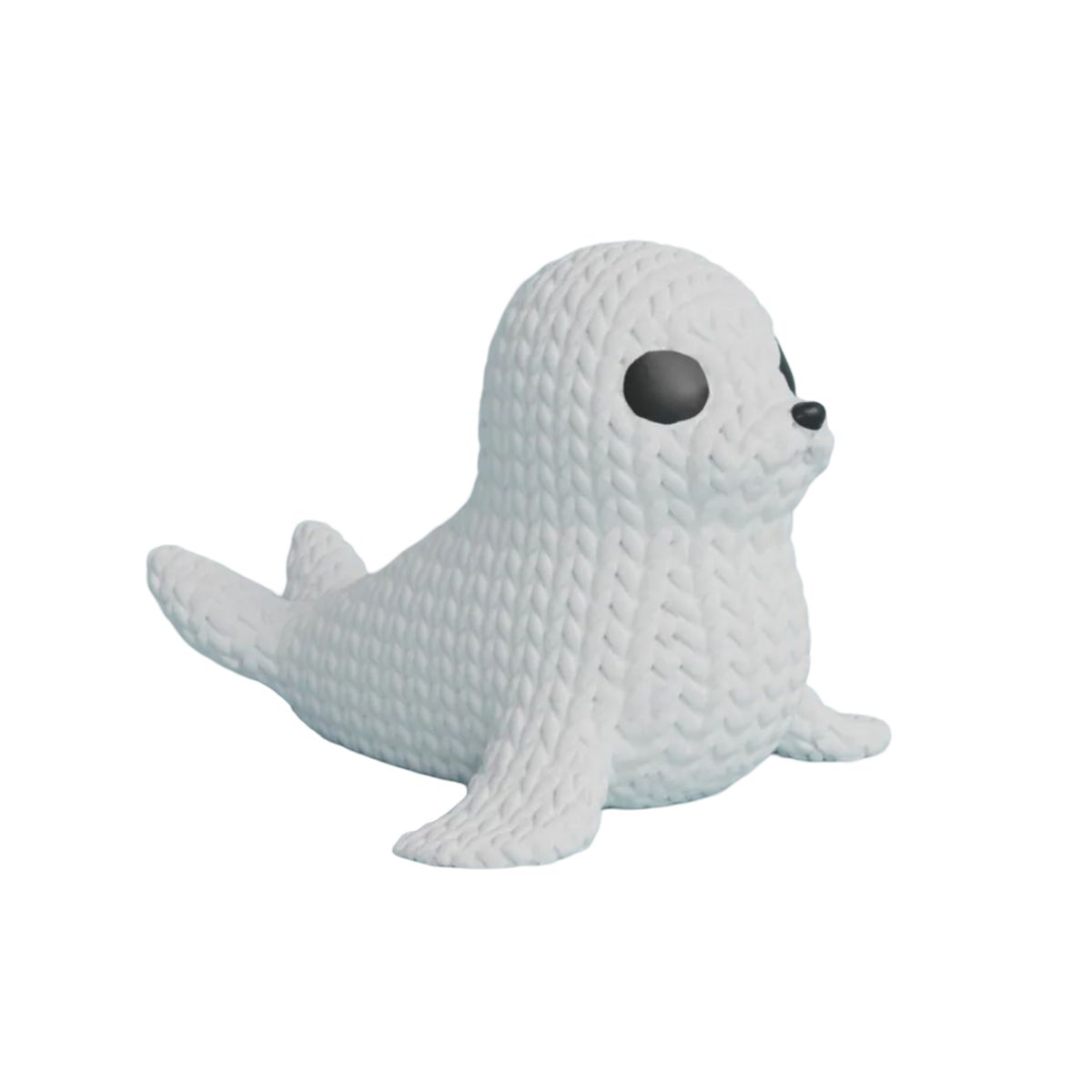 GENERICO - Mini Figura - Foca Estilo Tejido