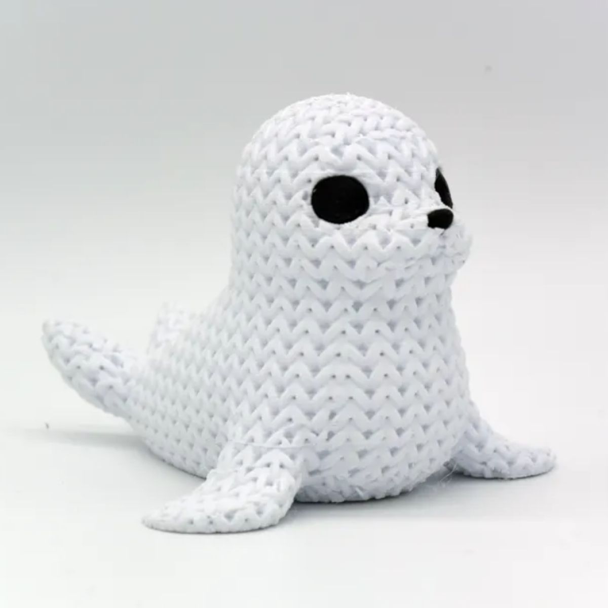 GENERICO - Mini Figura - Foca Estilo Tejido