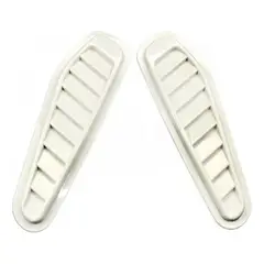 GENERICO - Toma De Aire Capot Auto Tuning Universal Negro