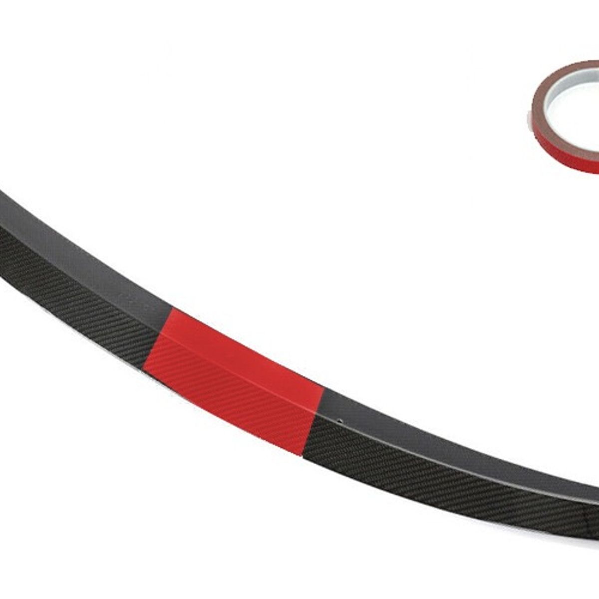 GENERICO - Aleron Lip Spoiler Universal Fibra Carbono Ajustable