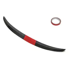 GENERICO - Aleron Lip Spoiler Universal Fibra Carbono Ajustable