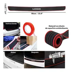 GENERICO - Cubre Zócalo Maletero Diferentes Marcas