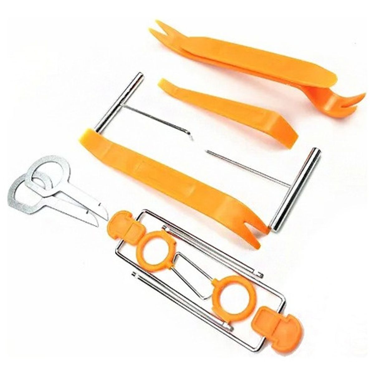 GENERICO - Kit Herramientas  Desmontaje Radios Tableros Auto