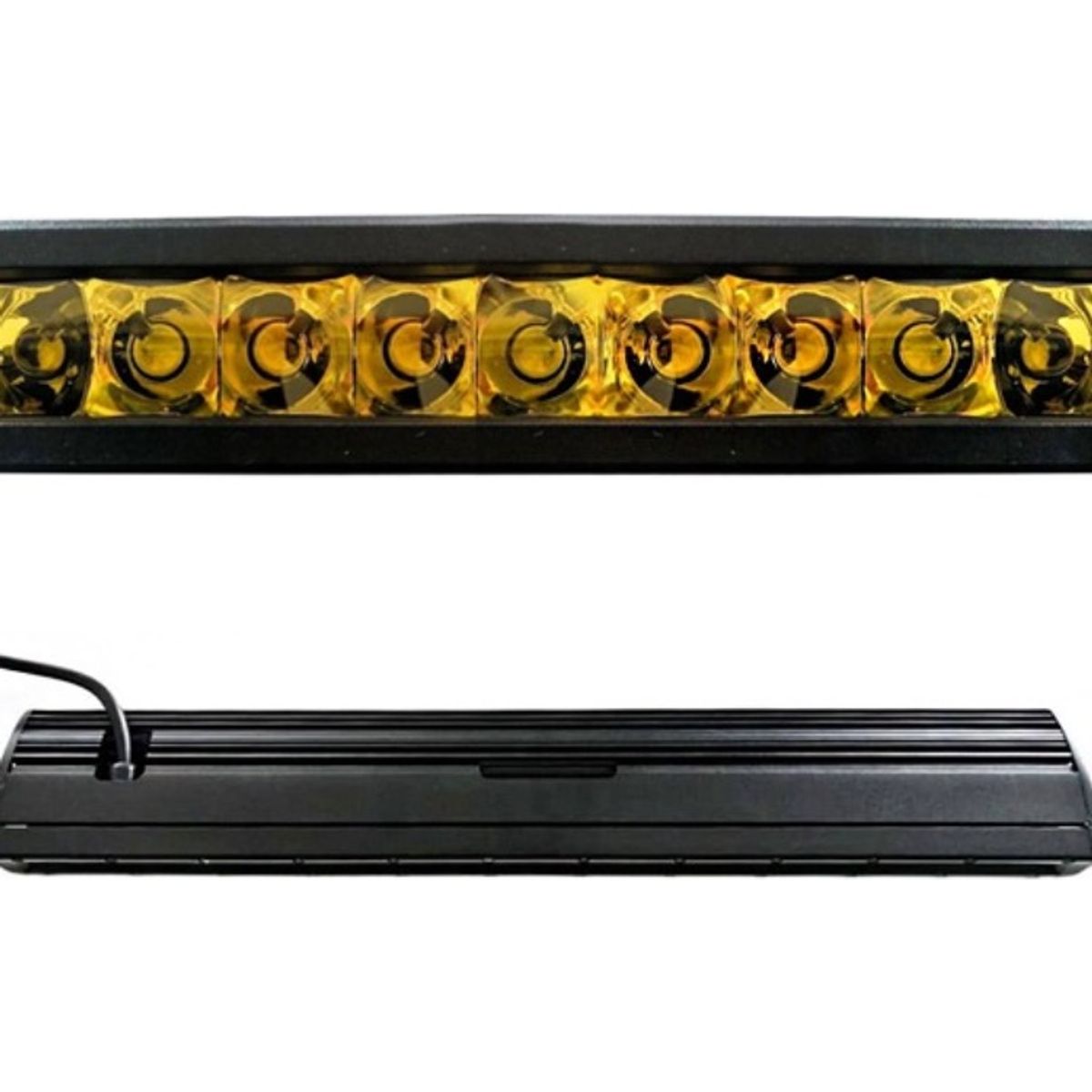 GENERICO - Barra 9 Led Auto Amarillo