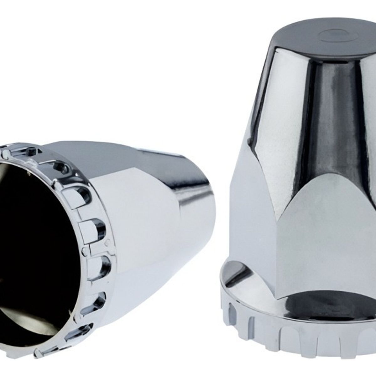 GENERICO - Cubre Tuerca Camion X10 Cromada Plastico Abs