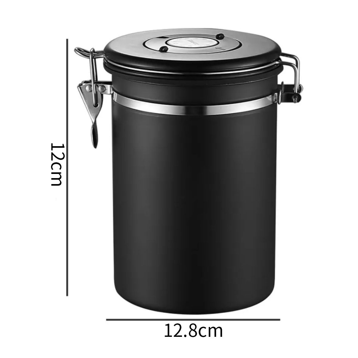 Recipientes De Café Contenedor De Alimentos Sellado 1.2 L, marca KINDA NICE - Foto 2