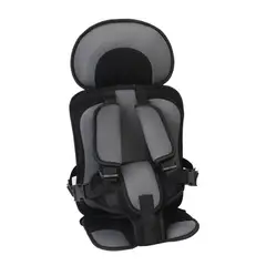 KINDA NICE - Asiento Seguridad De Bebé Para Coche Silla Plegable Gris