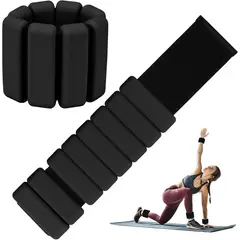 GENERICO - Ajust Brazaletes Pesas Para Tobillos Y Muñecas 05lbsx2