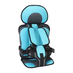 KINDA NICE - Asiento Seguridad De Bebé Para Coche Silla Plegable Azul
