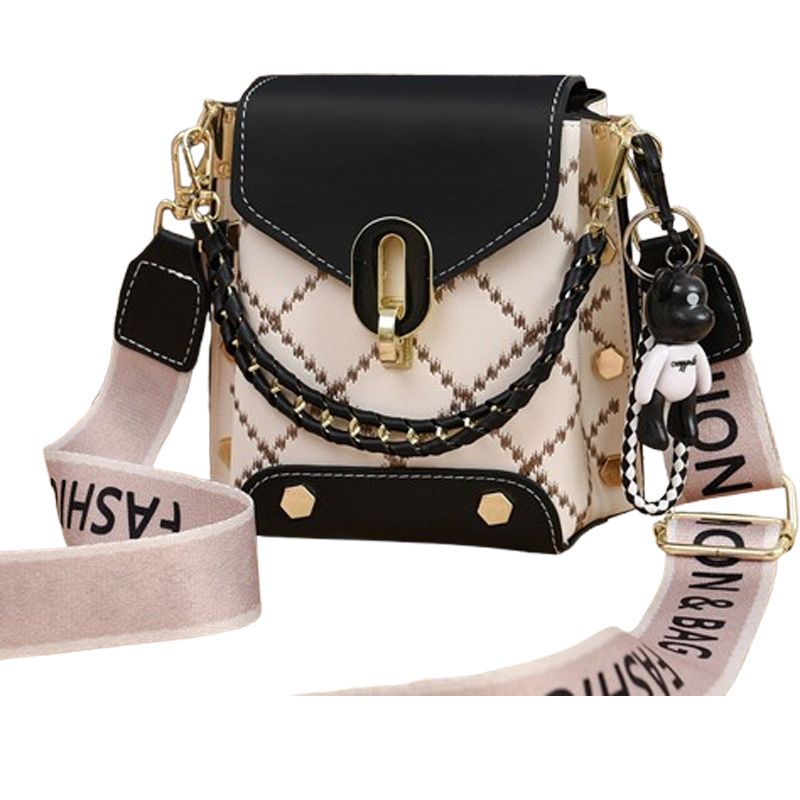DANWEILE - Mini bolso bandolera multifuncional de moda - Negro