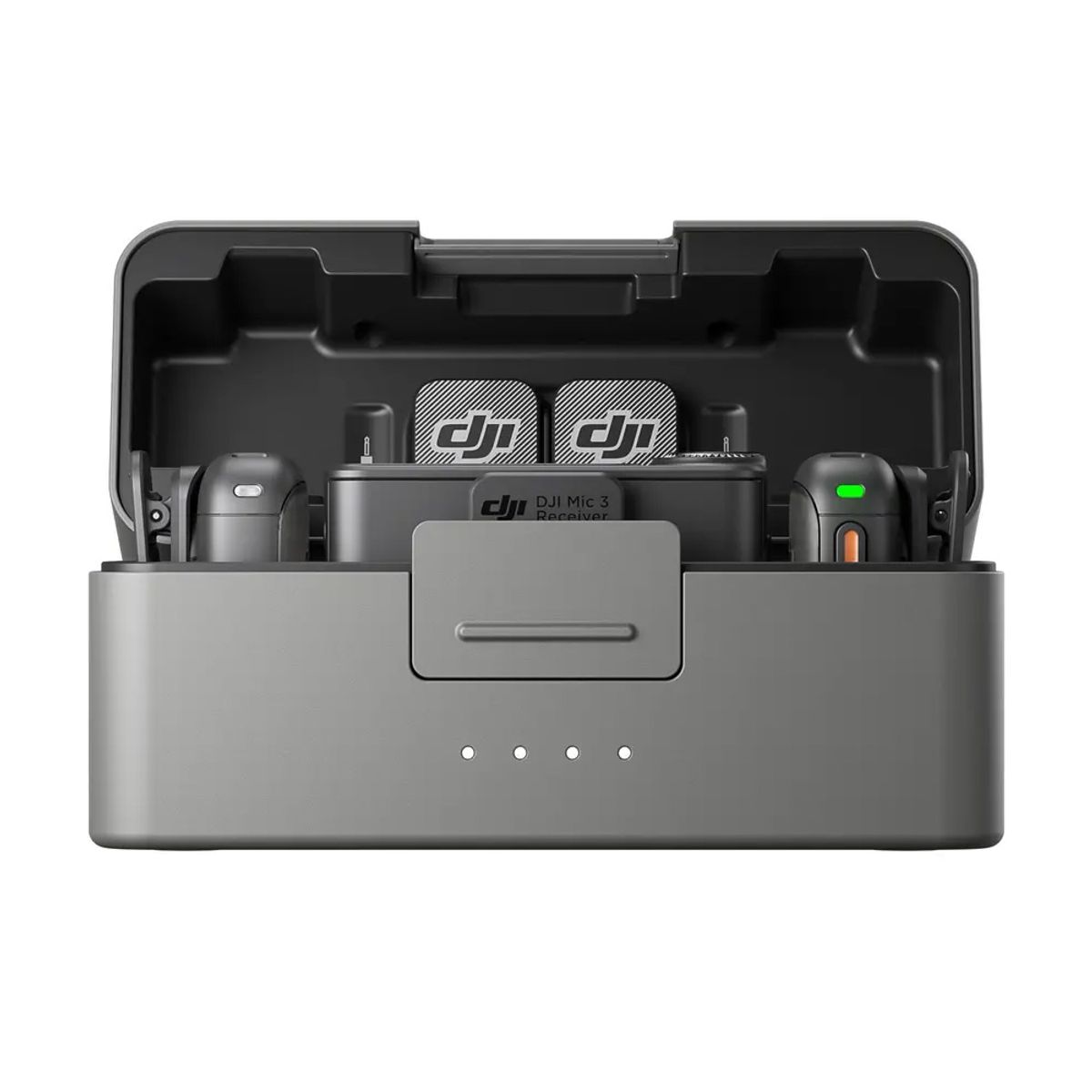 DJI - Micrófono DJI Mic 3 (2 TX + 1 RX + Estuche de carga)