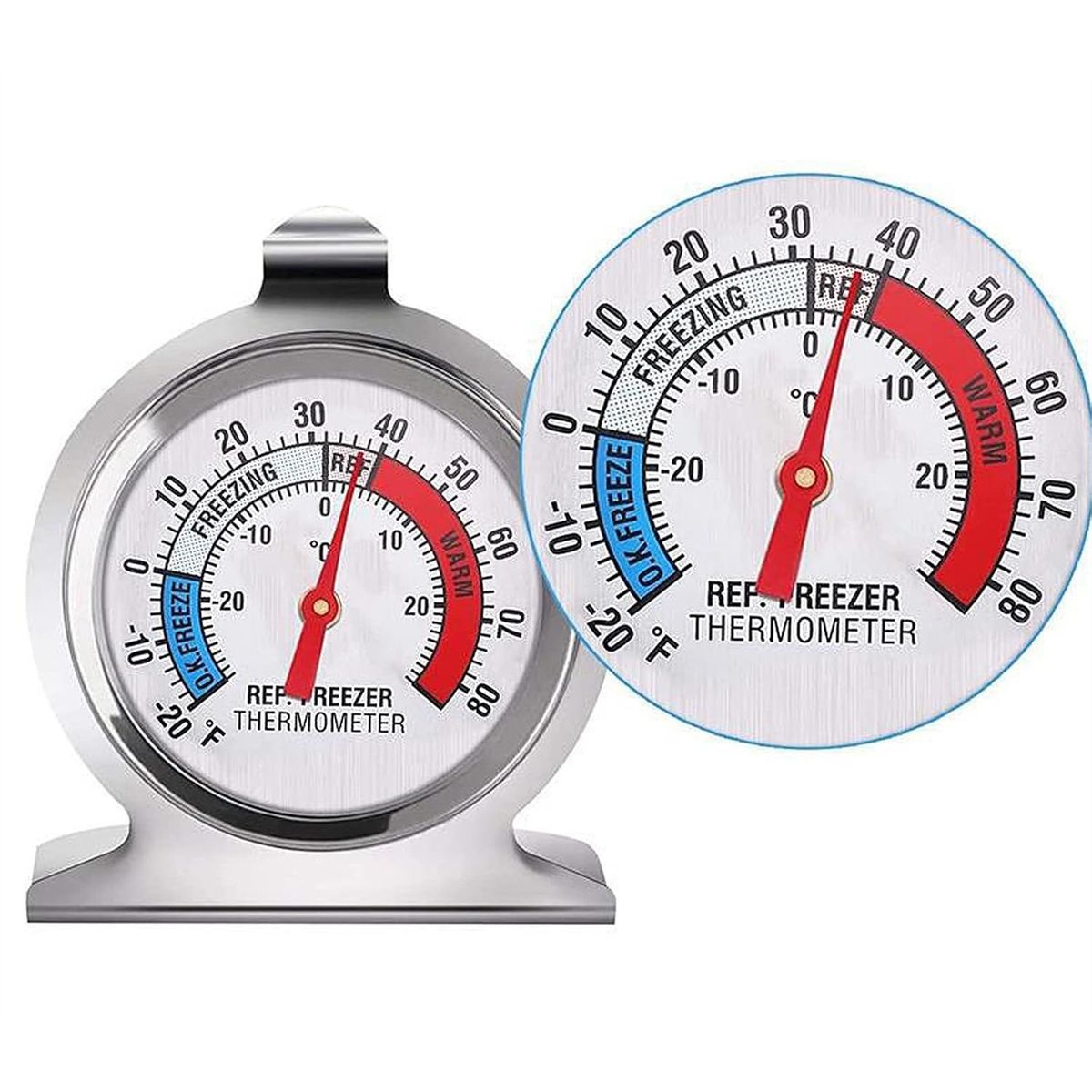 KUANGYE - Termometro Para Horno Indicador Temperatura Cocina Acero