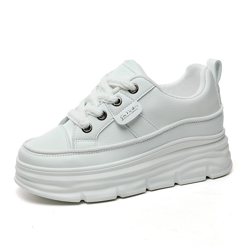 DANWEILE - Zapatillas casuales de suela gruesa para mujer