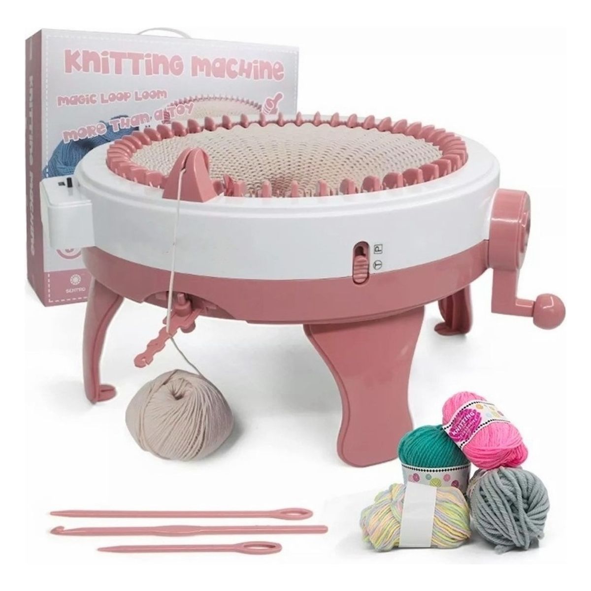 U BUY - Maquina Para Tejer Manual 48 Agujas Telar Giratorio