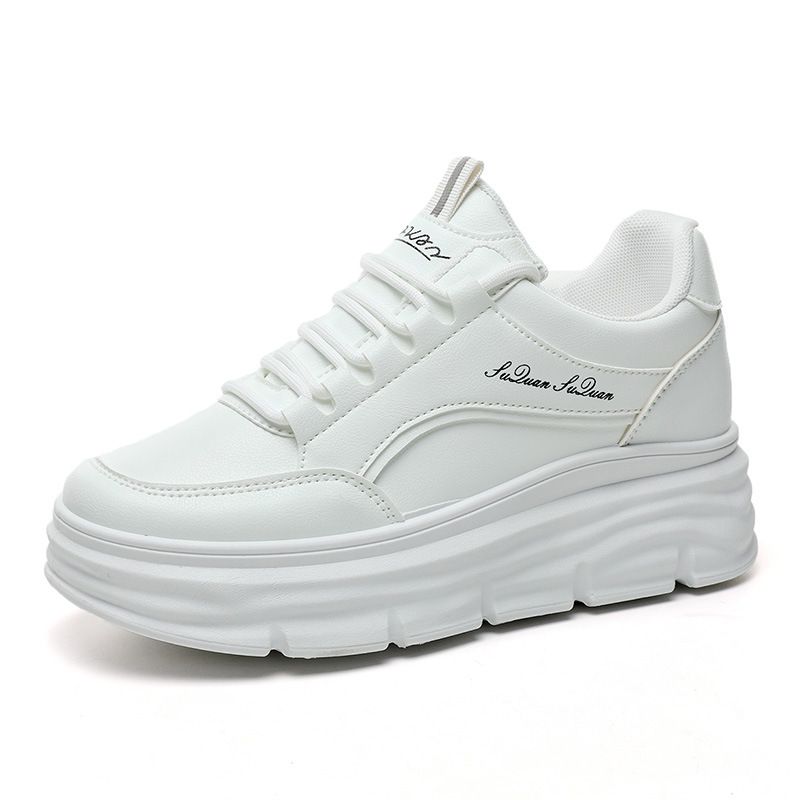 DANWEILE - Zapatillas casuales de suela gruesa para mujer