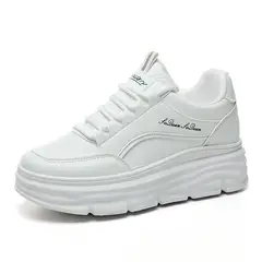 DANWEILE - Zapatillas casuales de suela gruesa para mujer