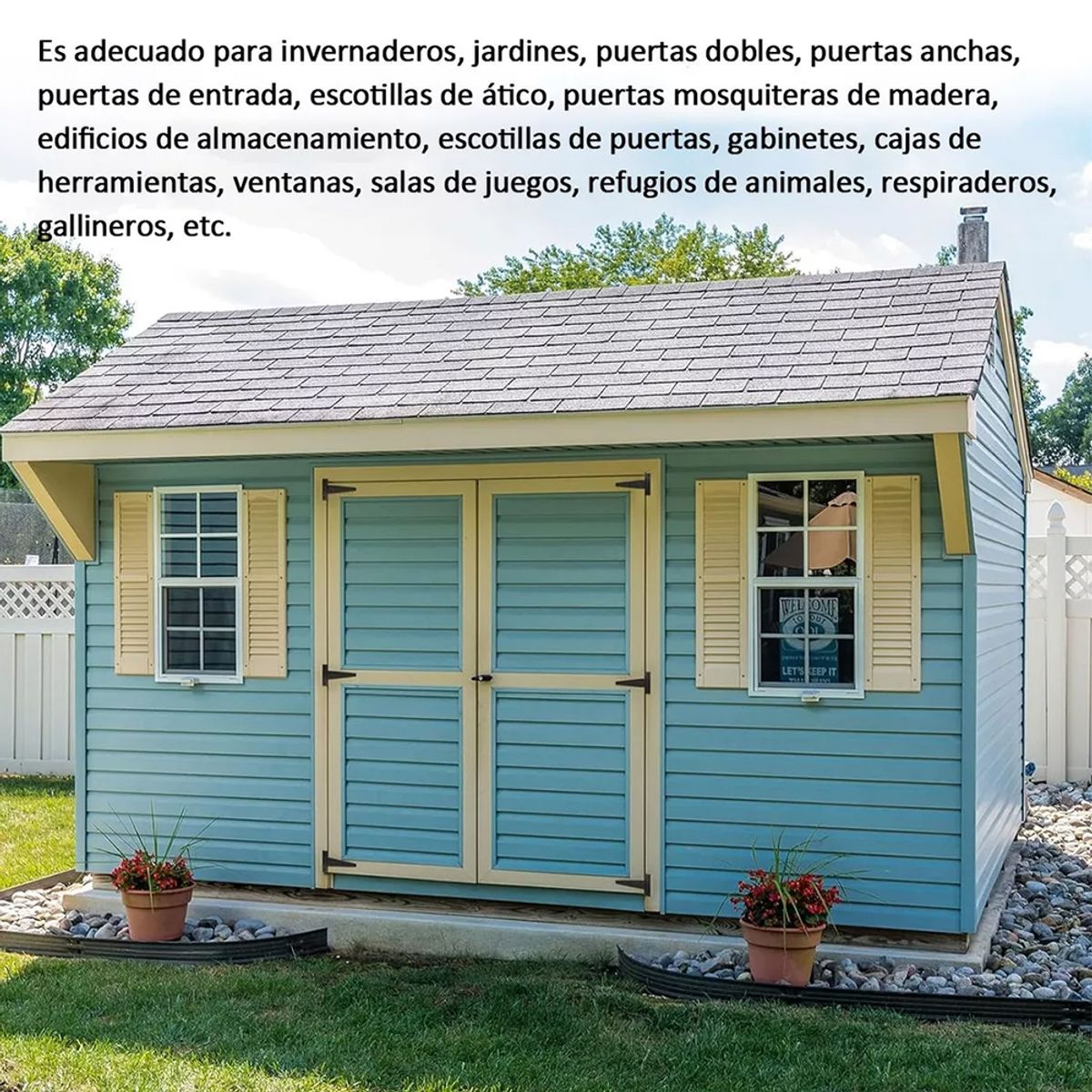 ATURE - 8 Pcs Bisagras Alcayata Para Portón En T 6 Pulgadas Antióxid