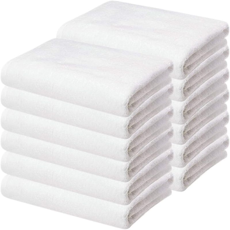 GENERICO - Toallas De Baño De 10 Piezas Algodón Para Baño De 35X75CM