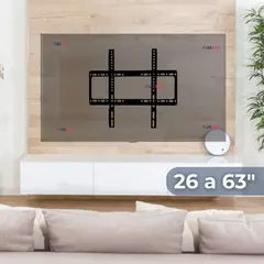 LINE - Soporte TV Pared Fijo 50Kg 26 a 63 Pulgadas