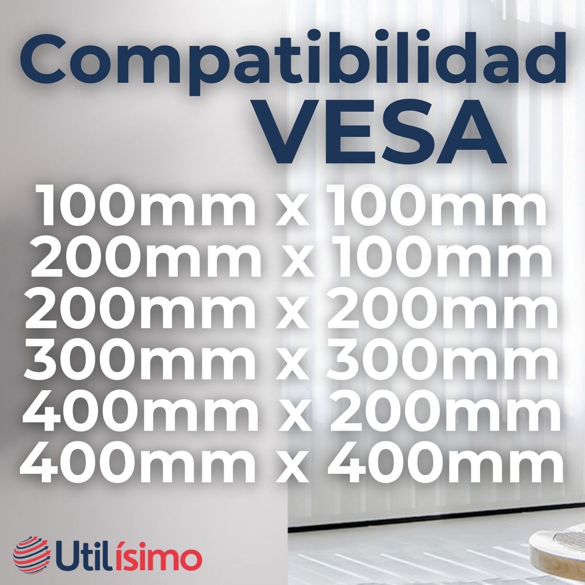LINE - Soporte TV  32 a 70 Pulgadas 60Kg Soporte TV de Pared Ajustable