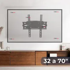 LINE - Soporte TV Pared Ajustable 60Kg 32 a 70 Pulgadas