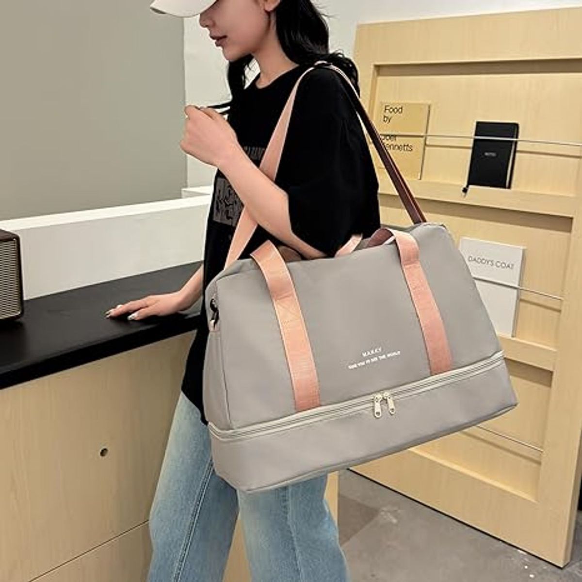 TIOZONEY - Bolsa de viaje de gran capacidad