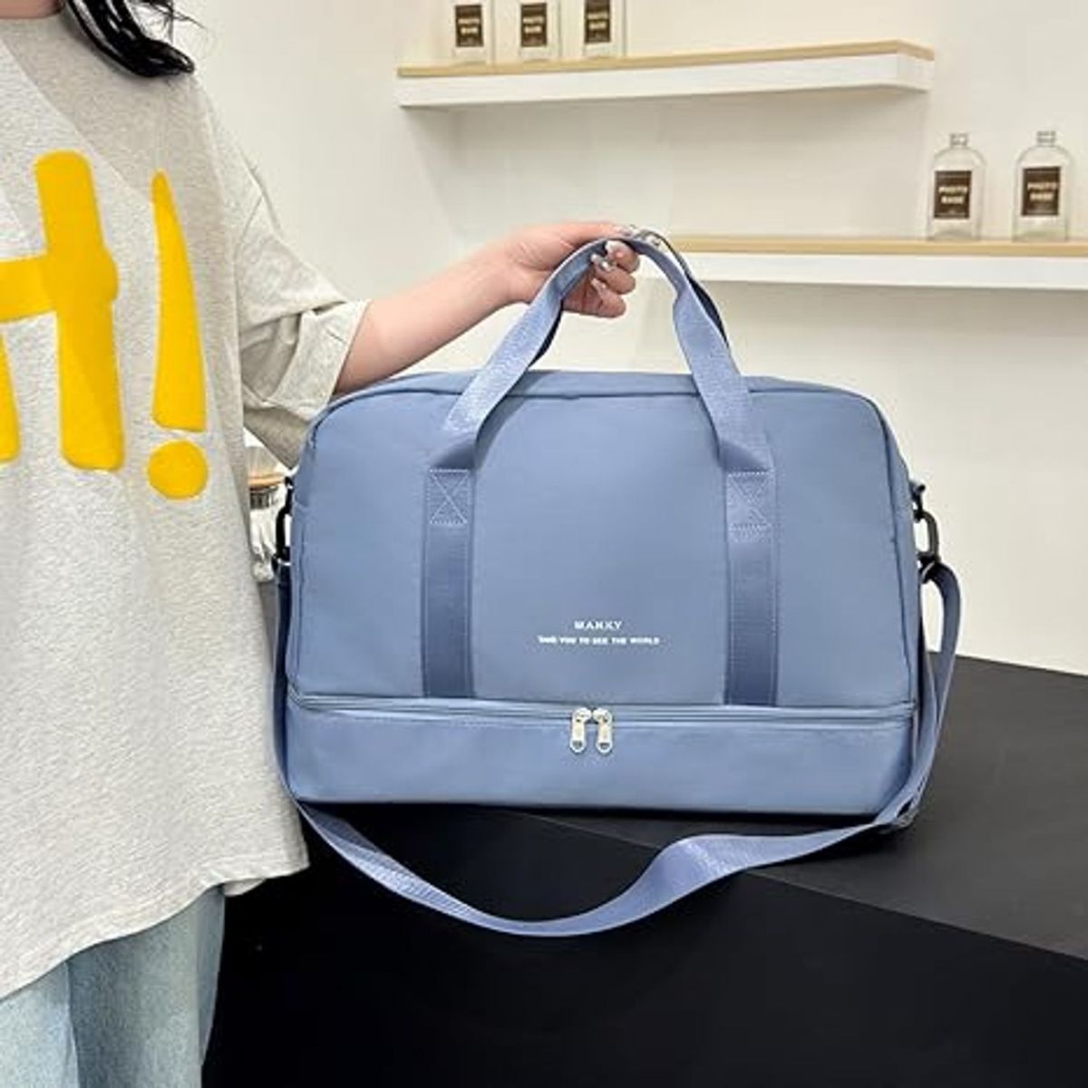 TIOZONEY - Bolsa de viaje de gran capacidad