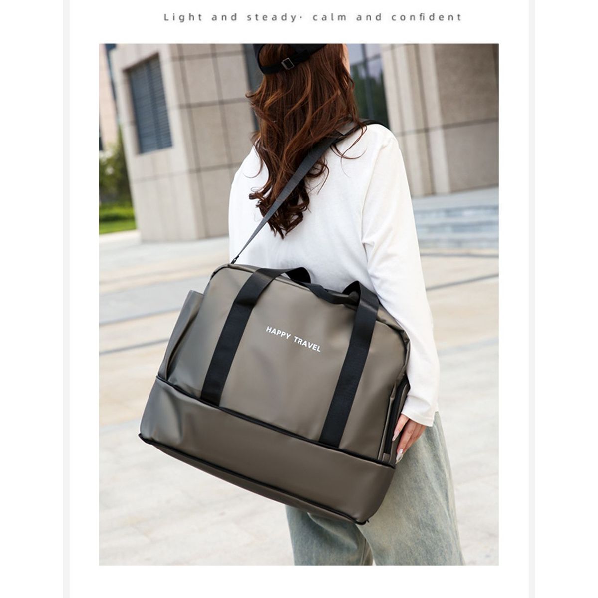 TIOZONEY - Bolsa de viaje de gran capacidad