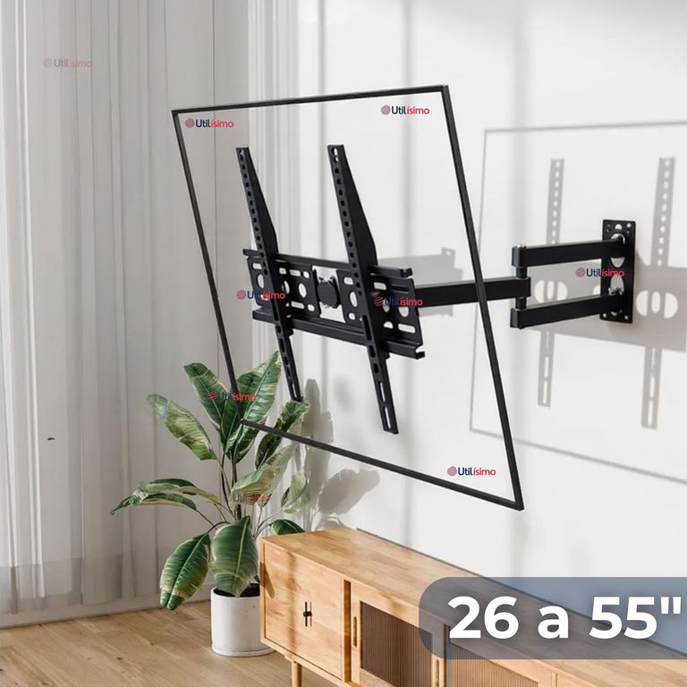 LINE Soporte TV Pared Ajustable 35Kg 26 a 55 Pulgadas