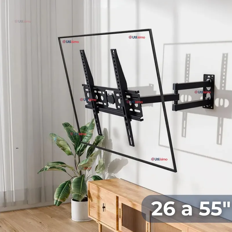 LINE - Soporte TV Pared Ajustable 35Kg 26 a 55 Pulgadas
